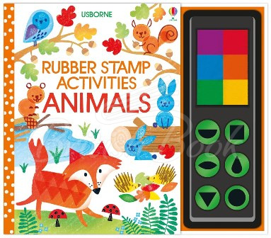 Книга Rubber Stamp Activities: Animals зображення
