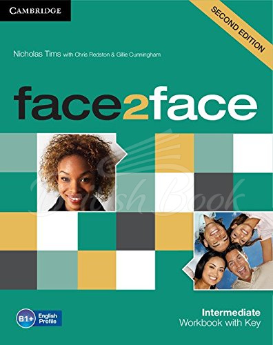 Робочий зошит face2face Second Edition Intermediate Workbook with key зображення