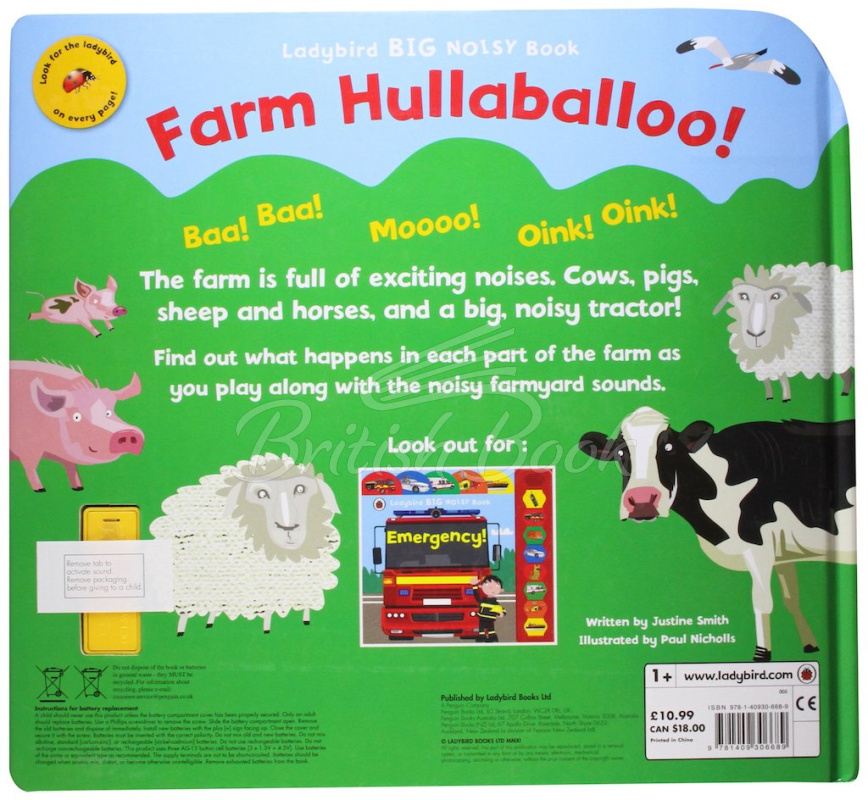 Книга Farm Hullaballoo! зображення 3