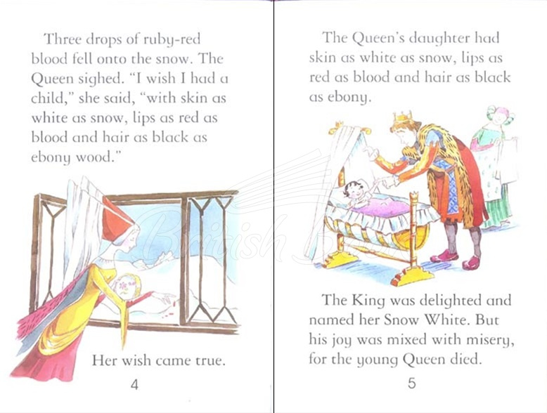 Книга Usborne Young Reading Level 1 Snow White and the Seven Dwarfs зображення 2