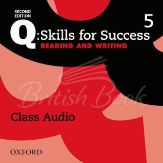 Аудіодиск Q: Skills for Success Second Edition. Reading and Writing 5 Class Audio зображення
