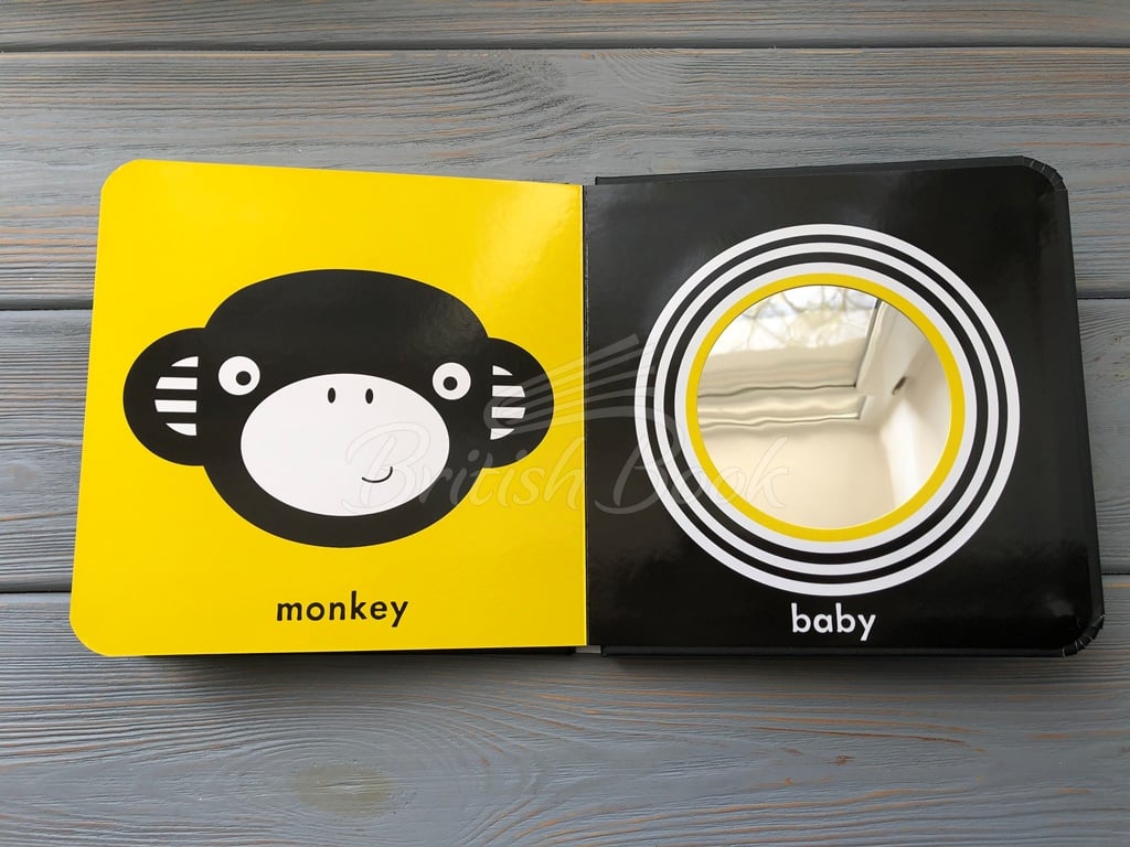Книга Baby Touch: Faces (A Black-and-White Book) изображение 6