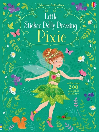 Книга Little Sticker Dolly Dressing: Pixie зображення