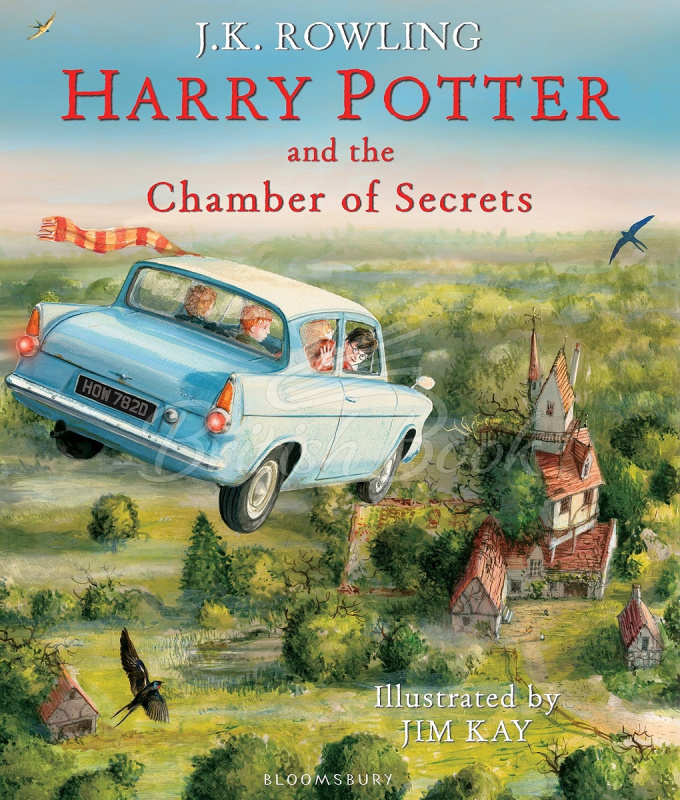 Книга Harry Potter and the Chamber of Secrets (Illustrated Edition) зображення