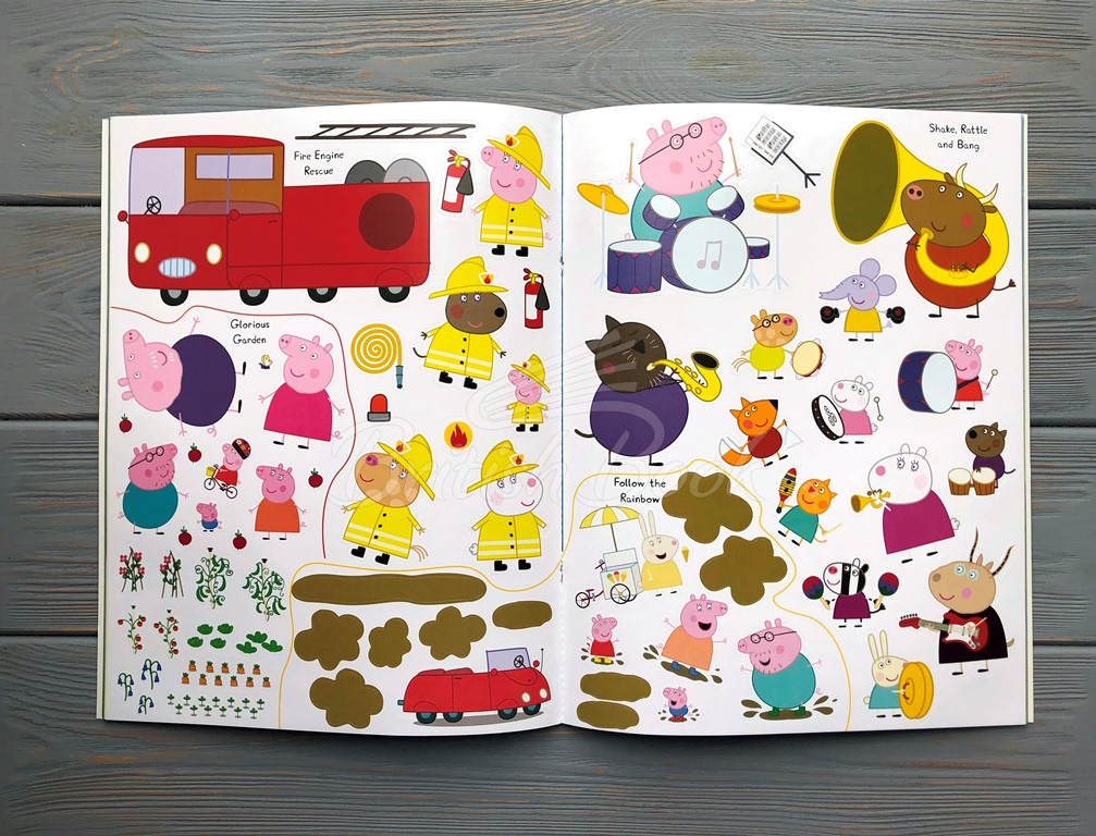 Книга Peppa Pig: Amazing Adventures Sticker Book изображение 4