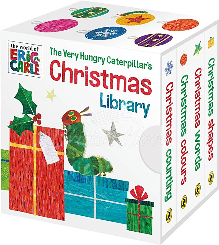 Набір книжок The Very Hungry Caterpillar's Christmas Library зображення