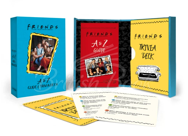 Карткова гра Friends: A to Z Guide and Trivia Deck зображення 1