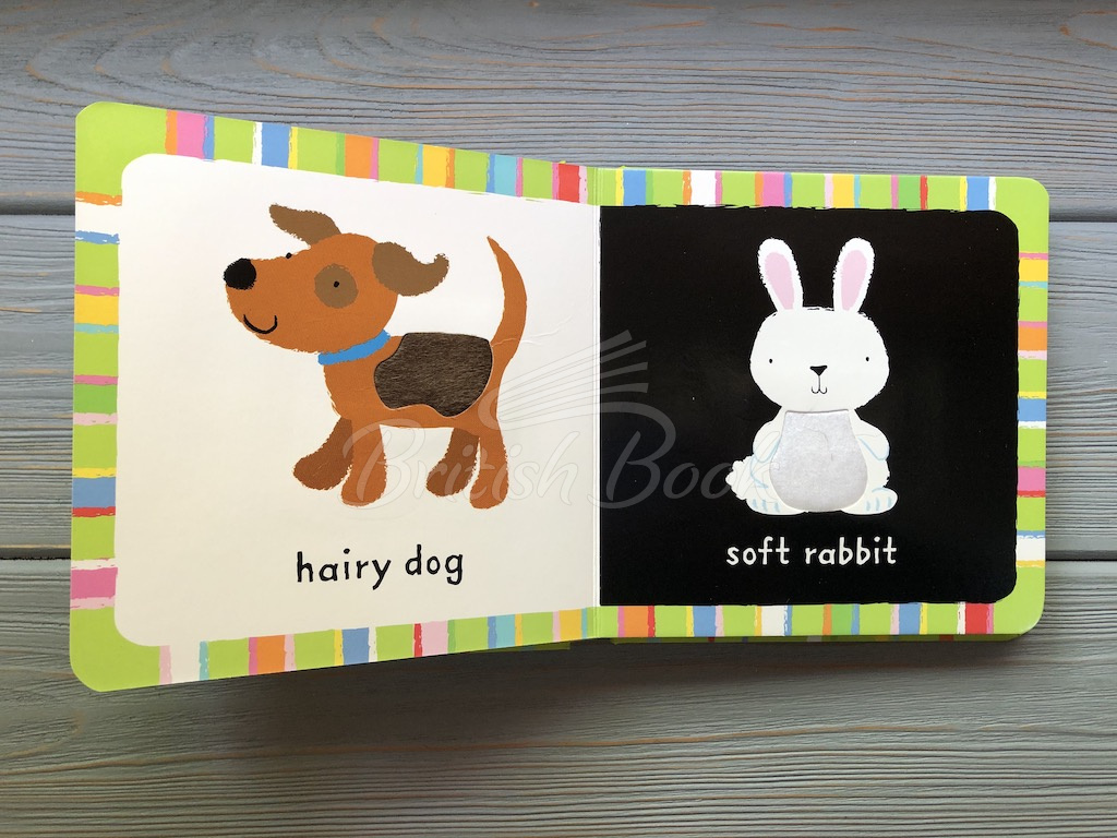 Книга Baby's Very First Touchy-Feely Animals Book зображення 3