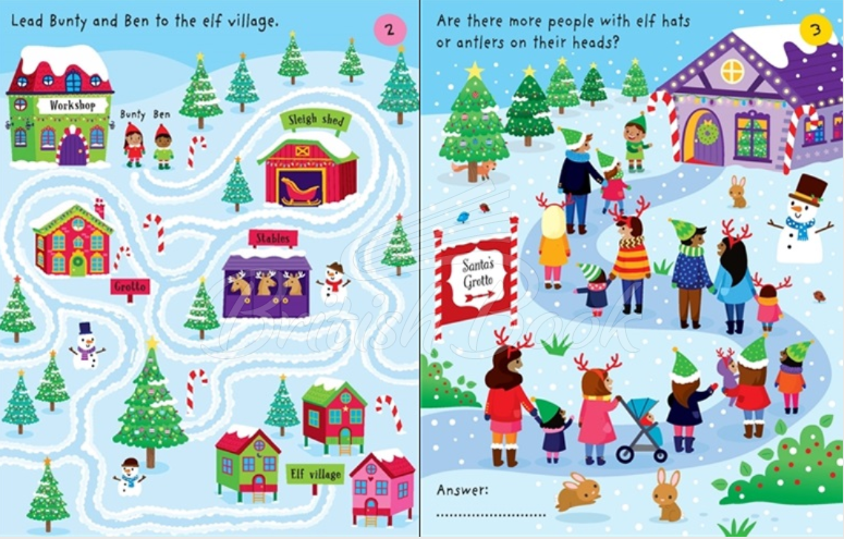 Книга Little Children's Christmas Pad зображення 1