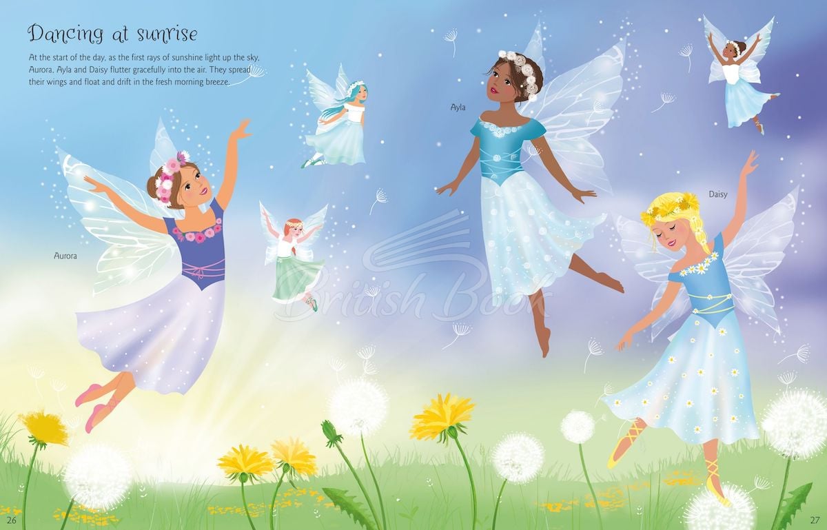 Книга Sticker Dolly Dressing: Ballet and Dancing Fairies зображення 6