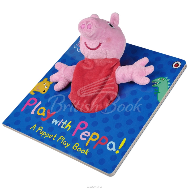 Книга Peppa Pig: Play with Peppa! A Puppet Play Book зображення 1