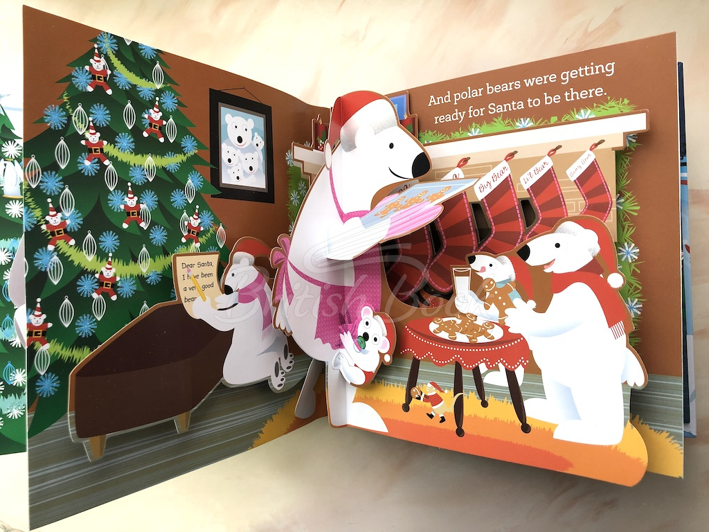 Книга Christmas at the Zoo: A Pop-Up Winter Wonderland зображення 5