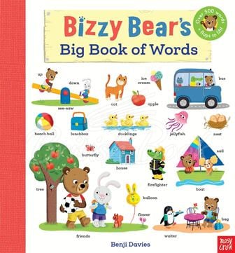 Книга Bizzy Bear's Big Book of Words зображення