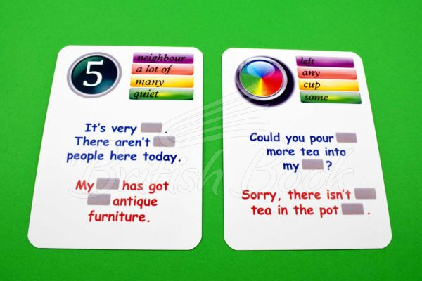 Картки Fun Card English: Countable and Uncountable Nouns зображення 3
