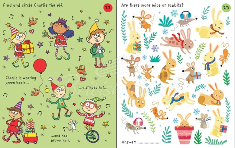 Книга Little Children's Christmas Pad зображення 3