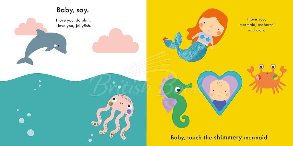 Книга Baby Touch: I Love You (A Touch-and-Feel Playbook) зображення 3