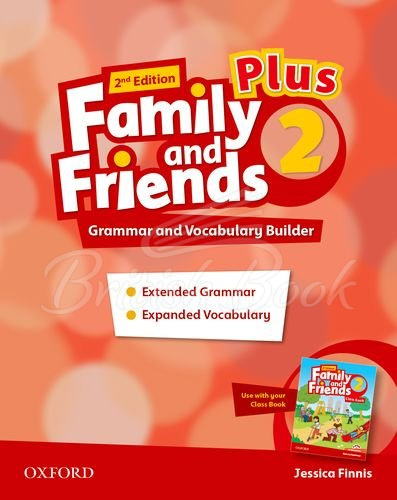 Книга Family and Friends 2nd Edition 2 Plus Grammar and Vocabulary Builder зображення