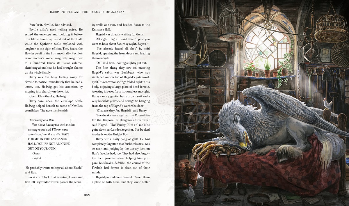 Книга Harry Potter and the Prisoner of Azkaban (Illustrated Edition) зображення 2