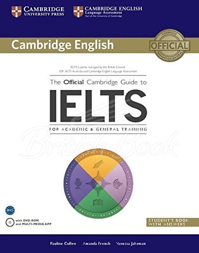 Книга The Official Cambridge Guide to IELTS for Academic and General Training Student's Book with answers and DVD-ROM and Multi-Media App зображення
