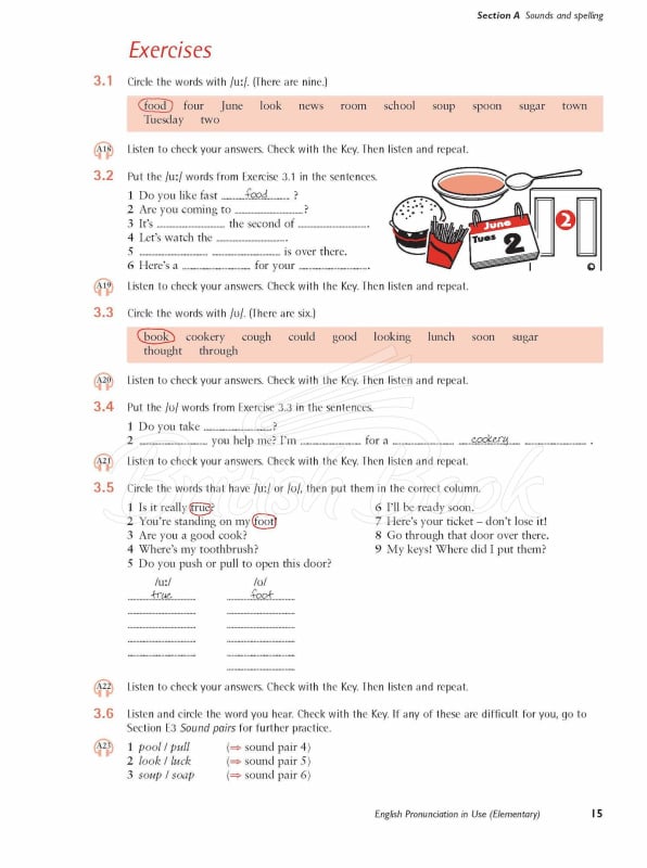 Книга English Pronunciation in Use Elementary with answers and Downloadable Audio зображення 8