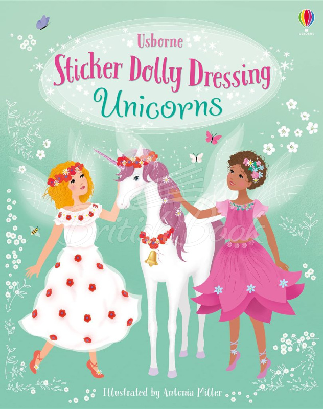 Книга Sticker Dolly Dressing: Unicorns зображення