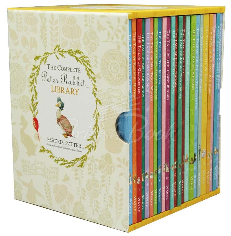 Набір книжок The Complete Peter Rabbit Library зображення