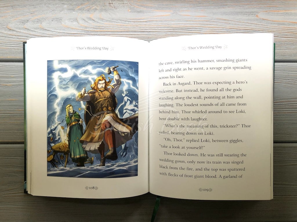 Книга Illustrated Norse Myths зображення 9