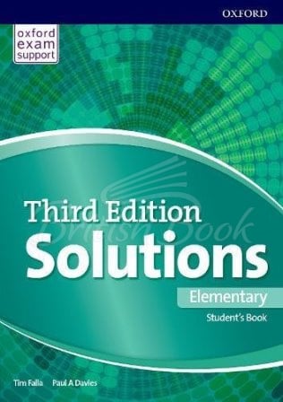 Підручник Solutions Third Edition Elementary Student's Book with Online Practice зображення