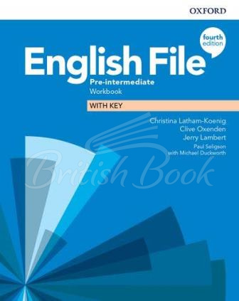 Робочий зошит English File Fourth Edition Pre-Intermediate Workbook with key зображення