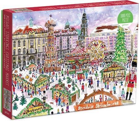 Пазл Michael Storrings Christmas Market 1000 Piece Puzzle зображення