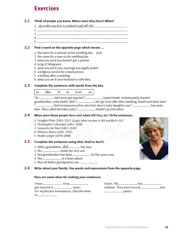 Книга English Vocabulary in Use Third Edition Elementary with answer key зображення 6