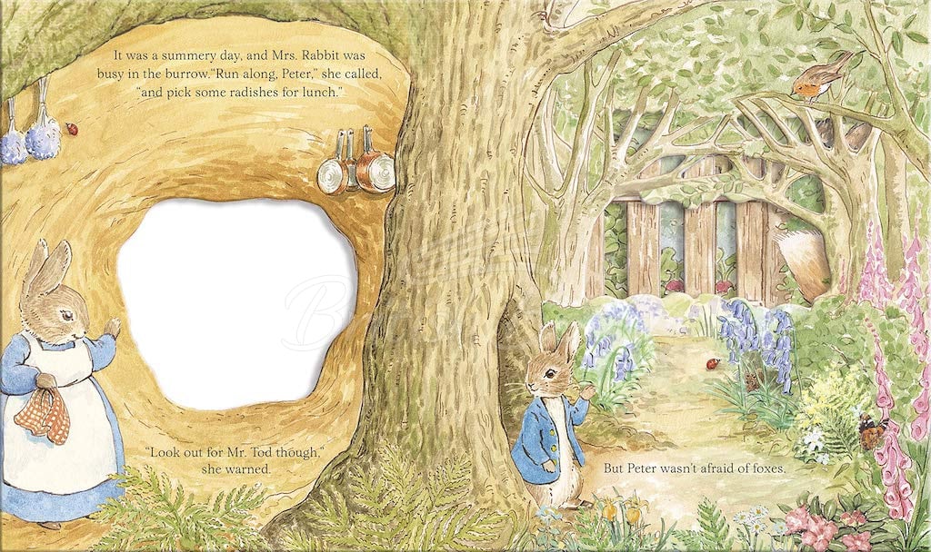Книга Peter Rabbit: A Peep-Inside Tale зображення 2