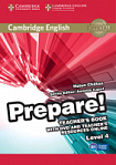 Cambridge English Prepare! 4 Teacher's Book with DVD and Teacher's Resources Online