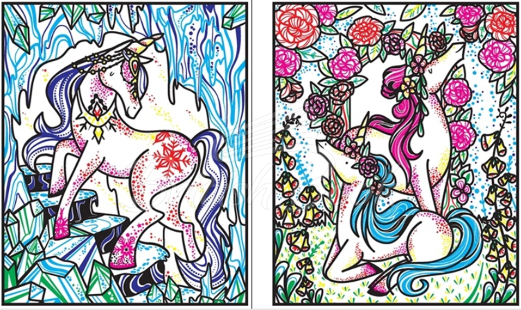 Книга Unicorns Magic Painting Book зображення 3