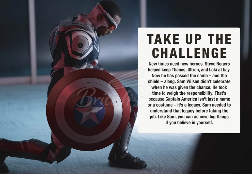 Книга Marvel Studios: Be More Captain America зображення 6