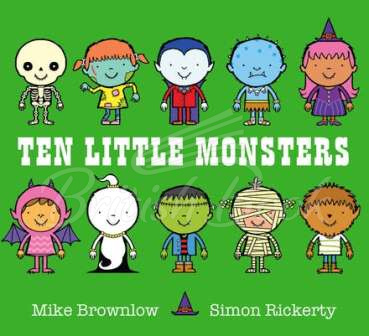 Книга Ten Little Monsters зображення