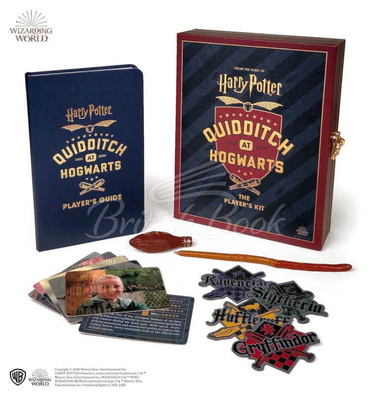 Подарунковий набір Harry Potter: Quidditch at Hogwarts with The Player's Kit зображення