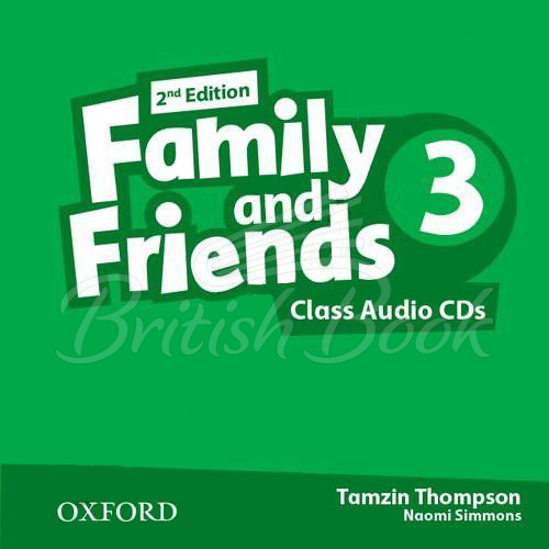 Аудіодиск Family and Friends 2nd Edition 3 Class Audio CDs зображення