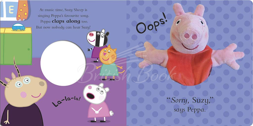 Книга Peppa Pig: Play with Peppa! A Puppet Play Book зображення 4