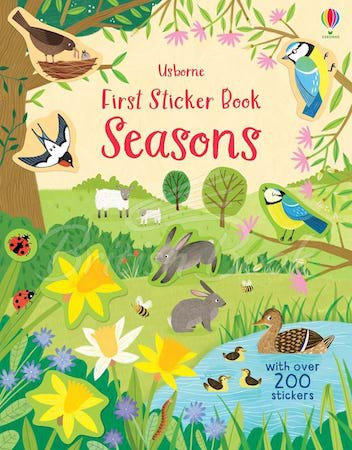 Книга First Sticker Book: Seasons зображення