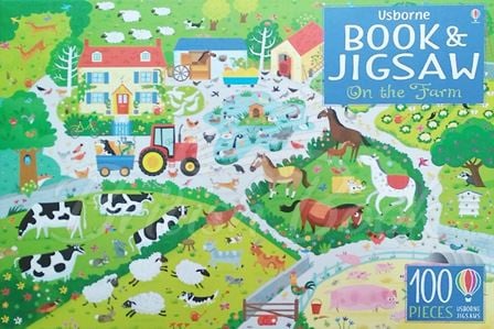 Пазл Usborne Book and Jigsaw: On the Farm зображення