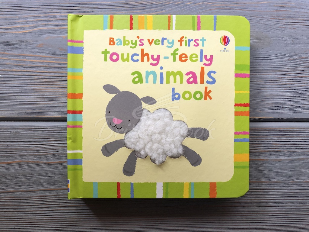 Книга Baby's Very First Touchy-Feely Animals Book зображення 1