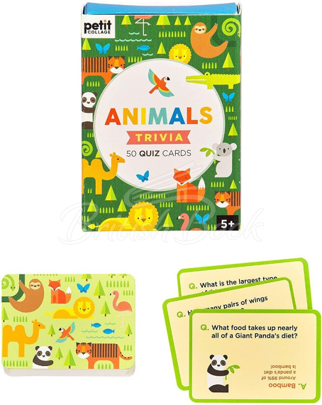 Карткова гра Animals Trivia Quiz Cards зображення 1