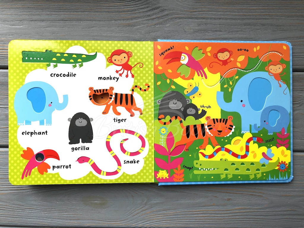 Книга Baby's Very First Play Book: Animal Words зображення 6