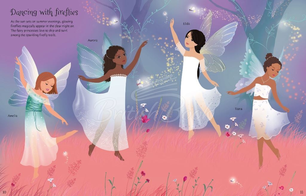 Книга Sticker Dolly Dressing: Fairy Princesses зображення 9