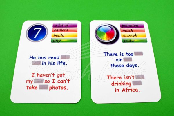Картки Fun Card English: Countable and Uncountable Nouns зображення 5