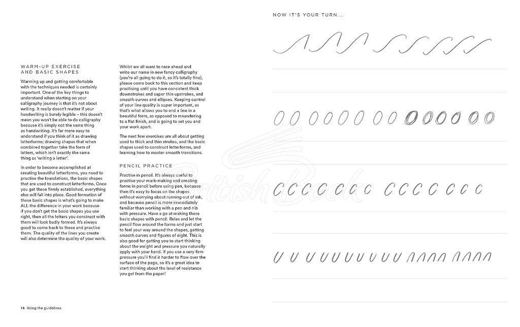 Книга Modern Calligraphy: The Workbook зображення 6