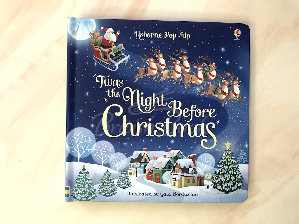Книга Usborne Pop-up 'Twas the Night Before Christmas зображення 3