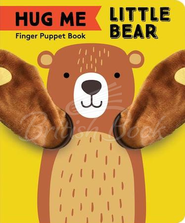 Книга Hug Me Little Bear Finger Puppet Book зображення