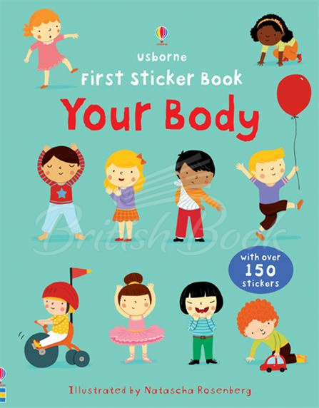 Книга First Sticker Book: Your Body зображення